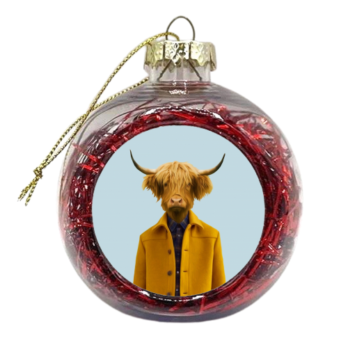 Mr. Bungalow - xmas bauble by Francesca Miele