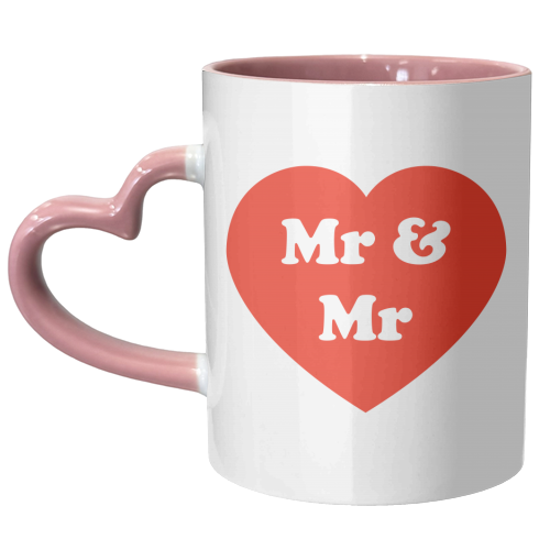 Mr & Mr - unique mug by Adam Regester