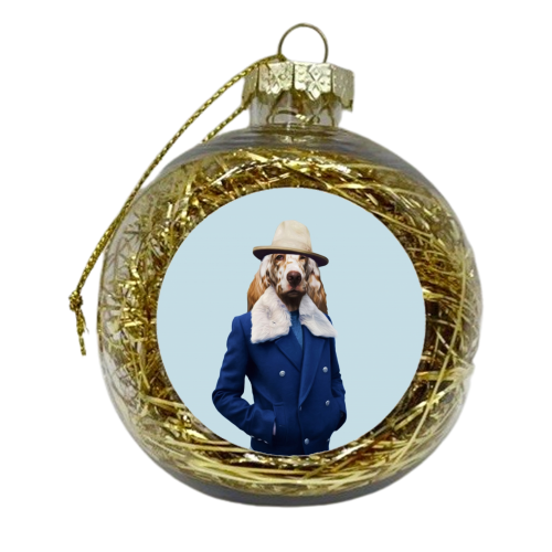 Mr. Nowhere - xmas bauble by Francesca Miele