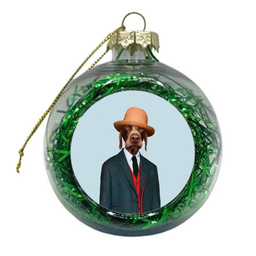 Mr. Postman - xmas bauble by Francesca Miele