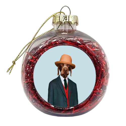 Mr. Postman - xmas bauble by Francesca Miele