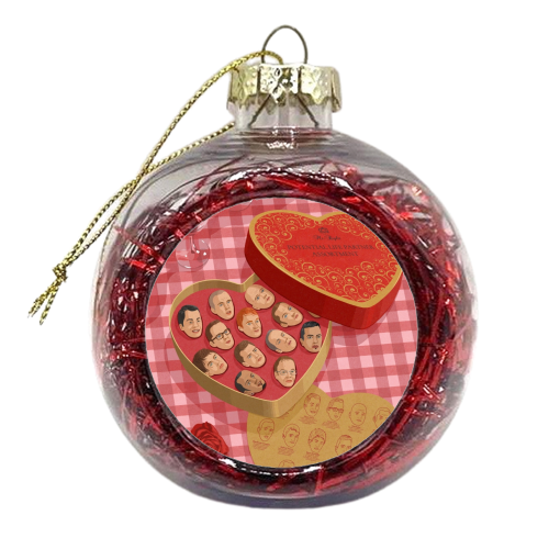 Mr. right - xmas bauble by John Holcroft