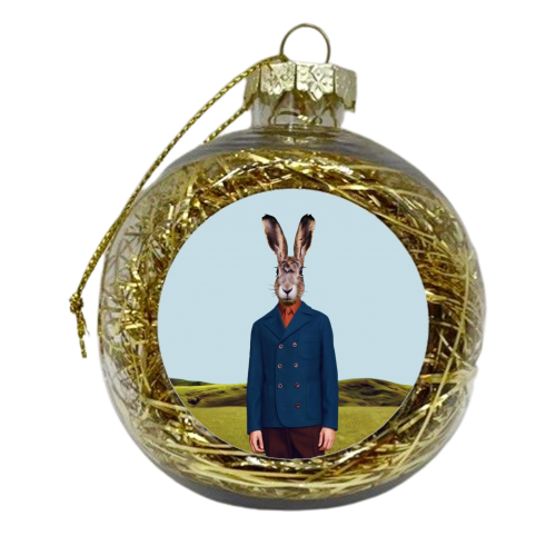 Mr. Rutherford - xmas bauble by Francesca Miele