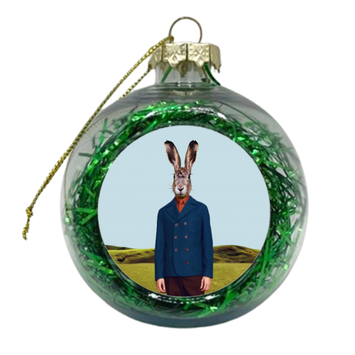 Mr. Rutherford - xmas bauble by Francesca Miele
