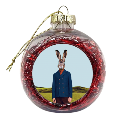 Mr. Rutherford - xmas bauble by Francesca Miele