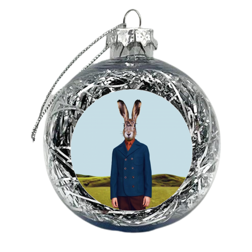 Mr. Rutherford - xmas bauble by Francesca Miele