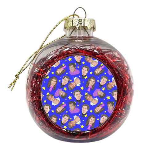 MR STYLES - xmas bauble by Wallace Elizabeth