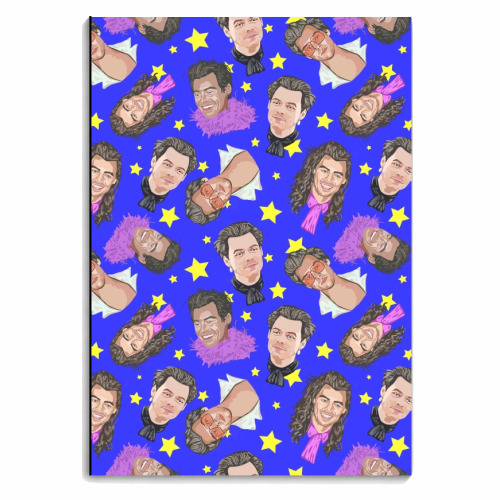 MR STYLES - personalised A4, A5, A6 notebook by Wallace Elizabeth