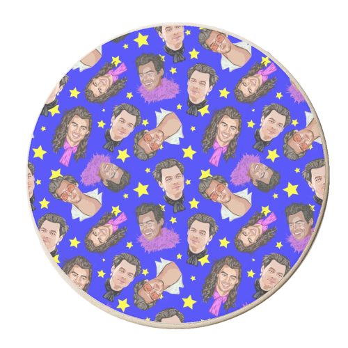 MR STYLES - personalised beer coaster by Wallace Elizabeth