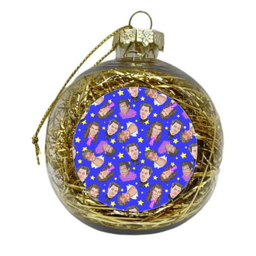 MR STYLES - xmas bauble by Wallace Elizabeth