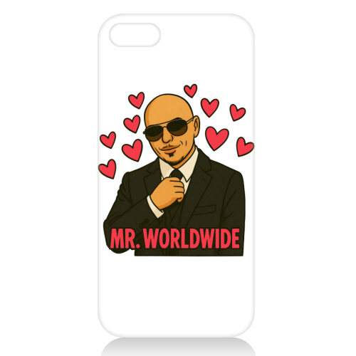 Mr. Worldwide - unique phone case by Ms Doodle