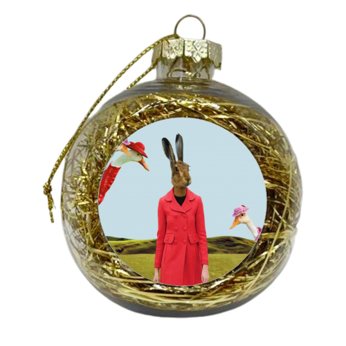 Mrs. Ethel - xmas bauble by Francesca Miele