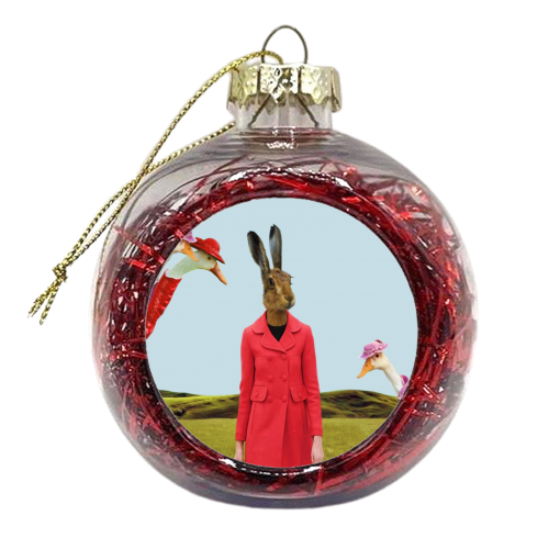 Mrs. Ethel - xmas bauble by Francesca Miele