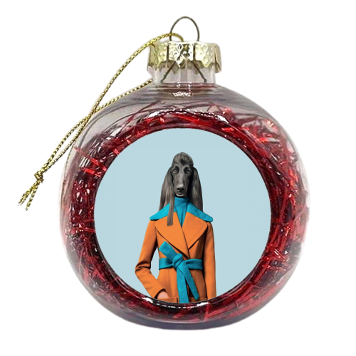 Mrs. Mustard - xmas bauble by Francesca Miele