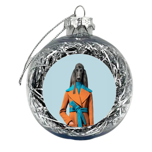 Mrs. Mustard - xmas bauble by Francesca Miele