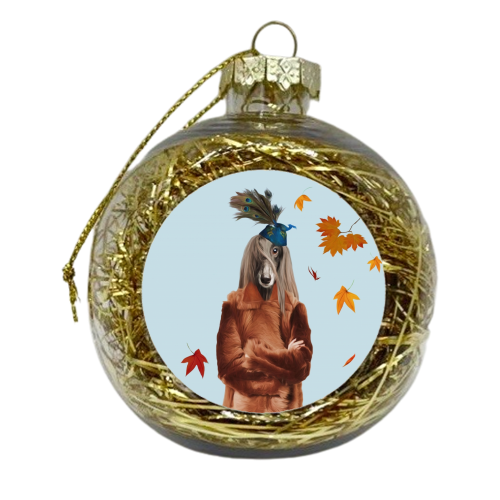 Mrs. Rigby - xmas bauble by Francesca Miele
