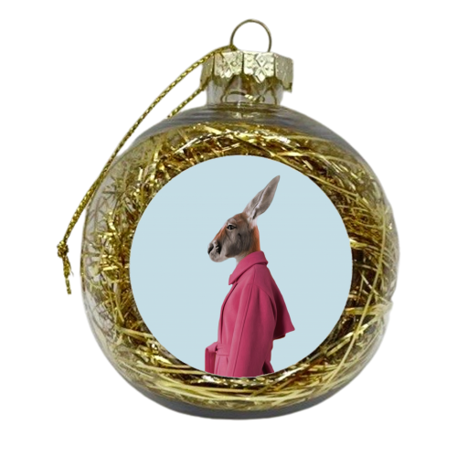 Mrs. Rose - xmas bauble by Francesca Miele