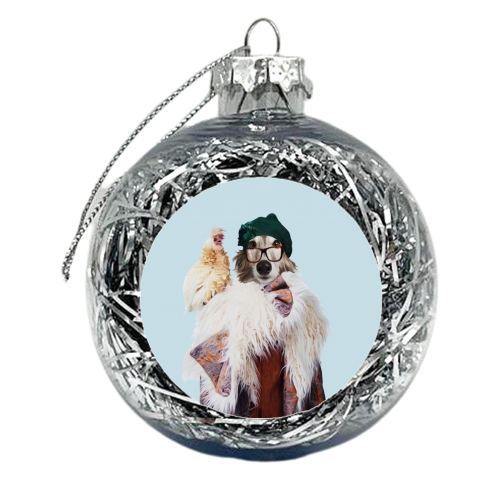 Mrs. Valentine - xmas bauble by Francesca Miele