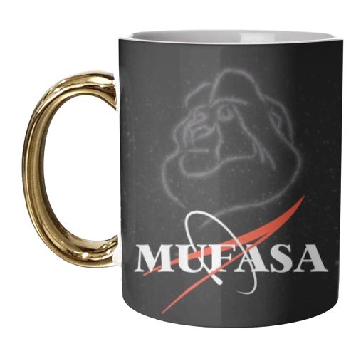 Mufasa in the stars - unique mug by Alex Ashton
