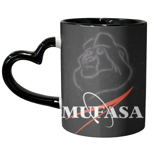 Mufasa in the stars - unique mug by Alex Ashton