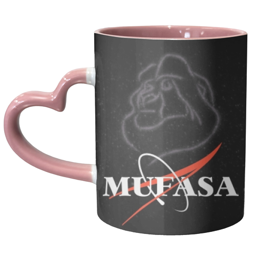 Mufasa in the stars - unique mug by Alex Ashton