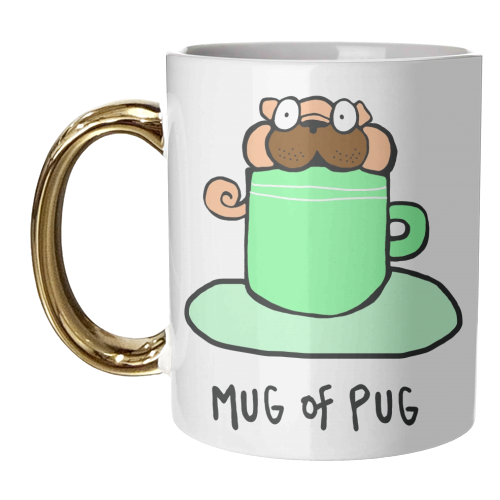 Mug of Pug - unique mug by Emma Donovan