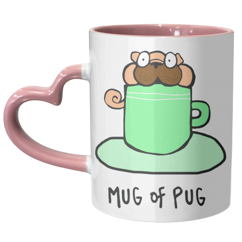 Mug of Pug - unique mug by Emma Donovan