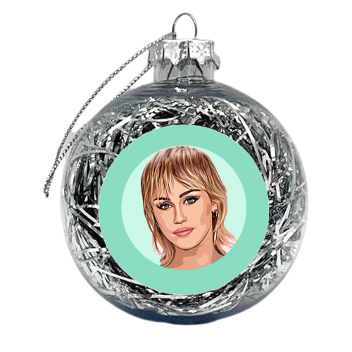 Mullet Hairstyle - xmas bauble by DOLLY WOLFE