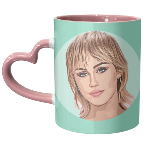 Mullet Hairstyle - unique mug by DOLLY WOLFE