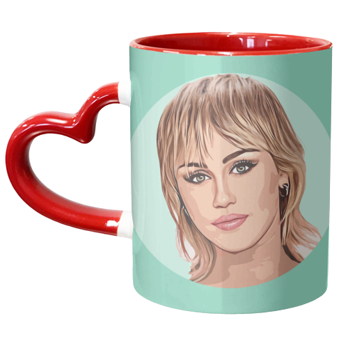 Mullet Hairstyle - unique mug by DOLLY WOLFE