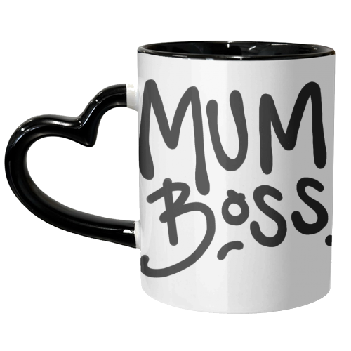 Mum Boss - unique mug by Emma Donovan