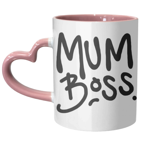 Mum Boss - unique mug by Emma Donovan