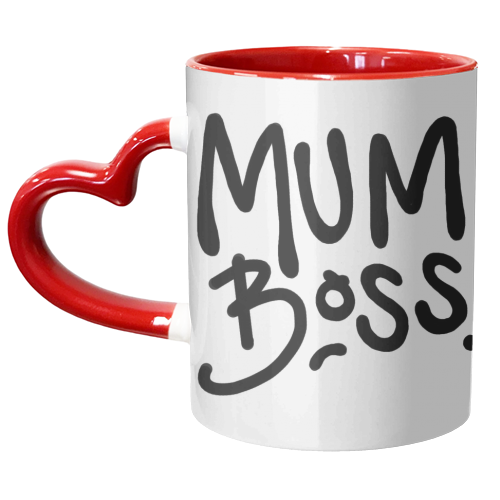Mum Boss - unique mug by Emma Donovan