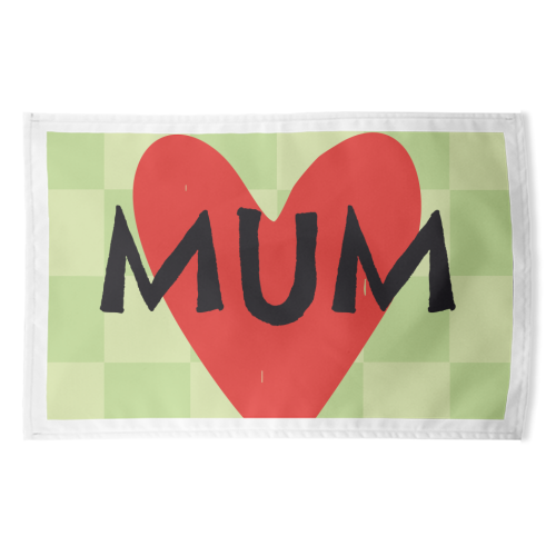 Mum Giftware - funny tea towel by AbiGoLucky