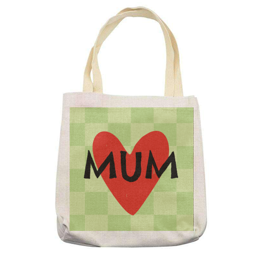 Mum Giftware - printed canvas tote bag by AbiGoLucky