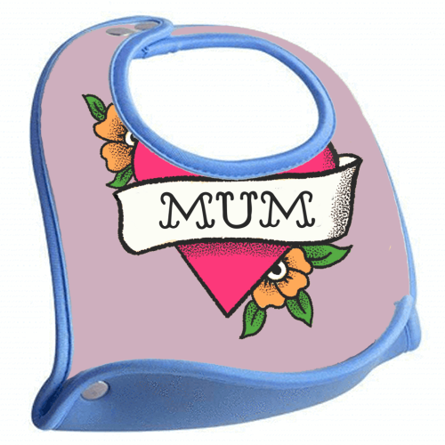 Mum tattoo - feeding bib by The Queer Store