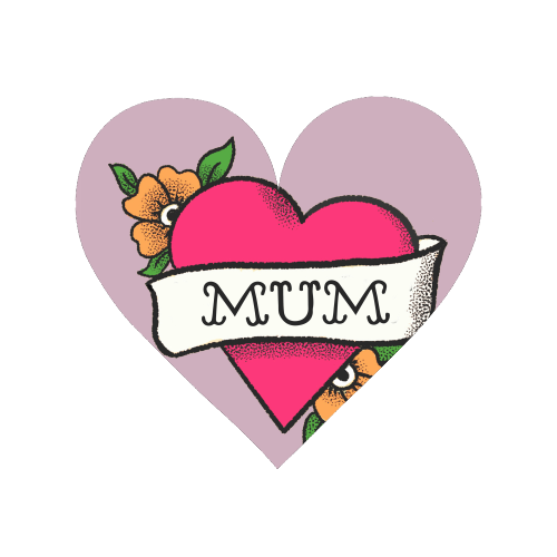 Mum tattoo - Magnet by The Queer Store