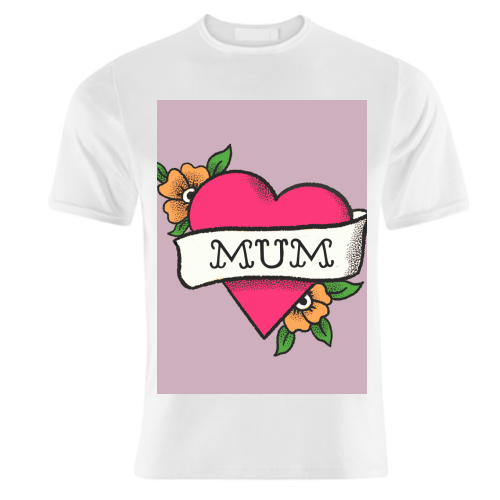 Mum tattoo - unique t shirt by The Queer Store