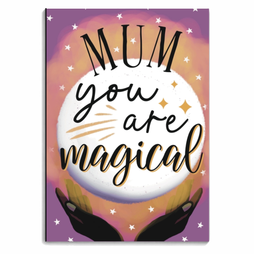 Mum You Are Magical - personalised A4, A5, A6 notebook by Giddy Kipper