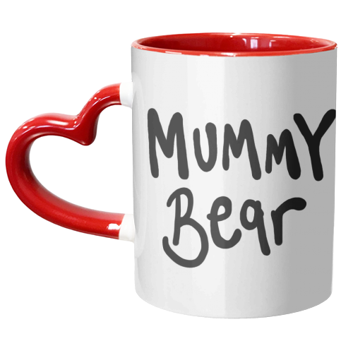 Mummy Bear - unique mug by Emma Donovan