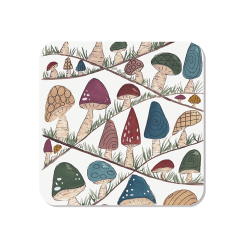 Mushroom Hills - Magnet by Linbylane