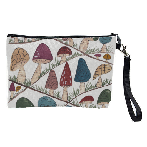 Mushroom Hills - pretty makeup bag by Linbylane