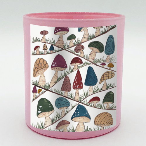 Mushroom Hills - scented candle by Linbylane