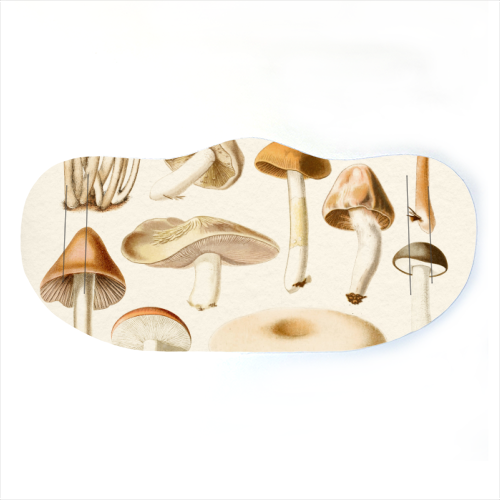 Mushrooms Collection - face cover mask by Gal Design