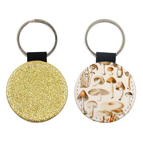 Mushrooms Collection - keyring by Gal Design