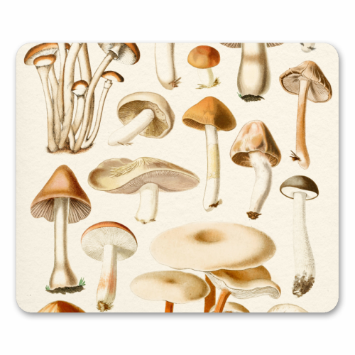 Mushrooms Collection - mouse mat by Gal Design