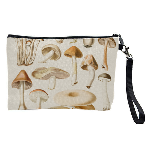 Mushrooms Collection - pretty makeup bag by Gal Design