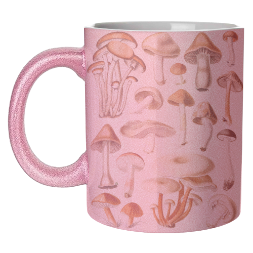 Mushrooms Collection - unique mug by Gal Design