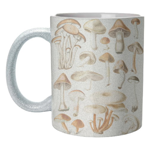 Mushrooms Collection - unique mug by Gal Design
