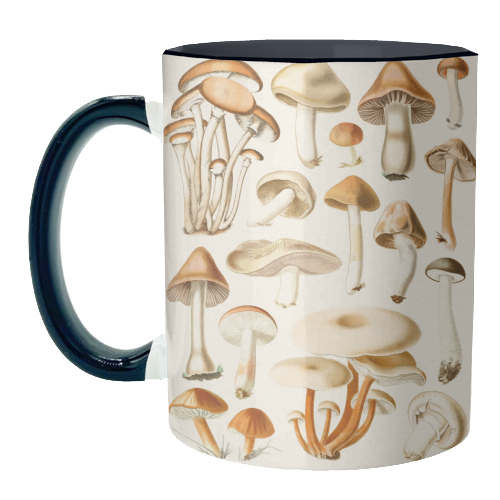 Mushrooms Collection - unique mug by Gal Design